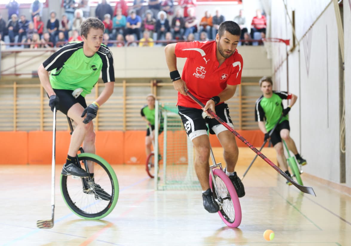 Unicycle Hockey