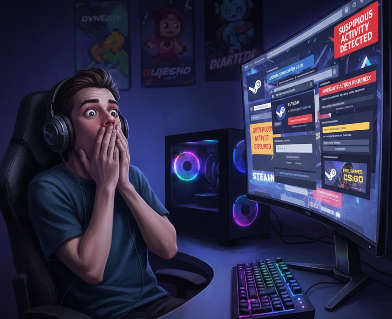 Most Common Steam Scams