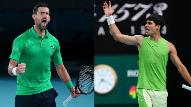Carlos Alcaraz vs Novak Djokovic Head to Head Records